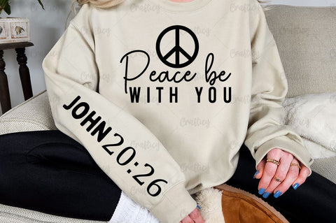 Peace be with you Sleeve SVG Design SVG Designangry 