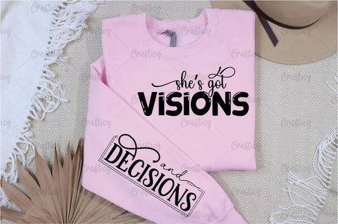 Shes got visions Sleeve SVG Design SVG Designangry 