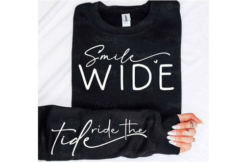Smile wide Sleeve SVG Design SVG Designangry 