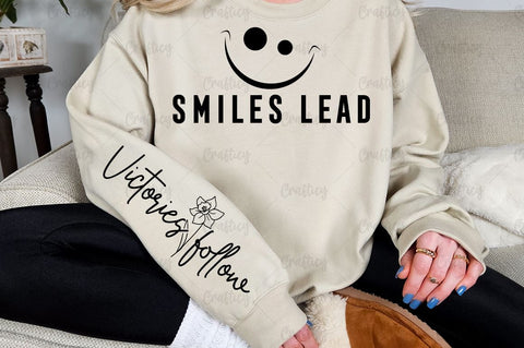 Smiles lead Sleeve SVG Design SVG Designangry 