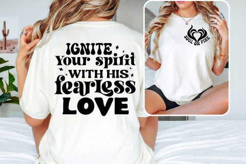 Soul on fire Front and Back SVG T shirt Design SVG Designangry 