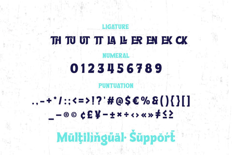 Thellwoenk - Quirky Display Font Font twinletter 