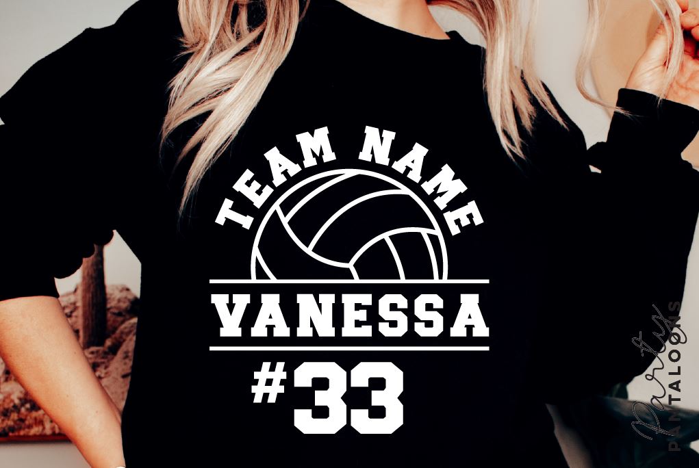 Volleyball SVG Volleyball Template 0049 Volleyball Shirt So Fontsy