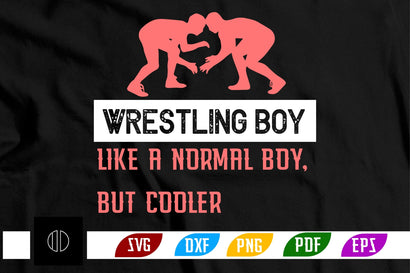 wrestling boy like a normal boy,but cooler Svg Design SVG Nbd161 