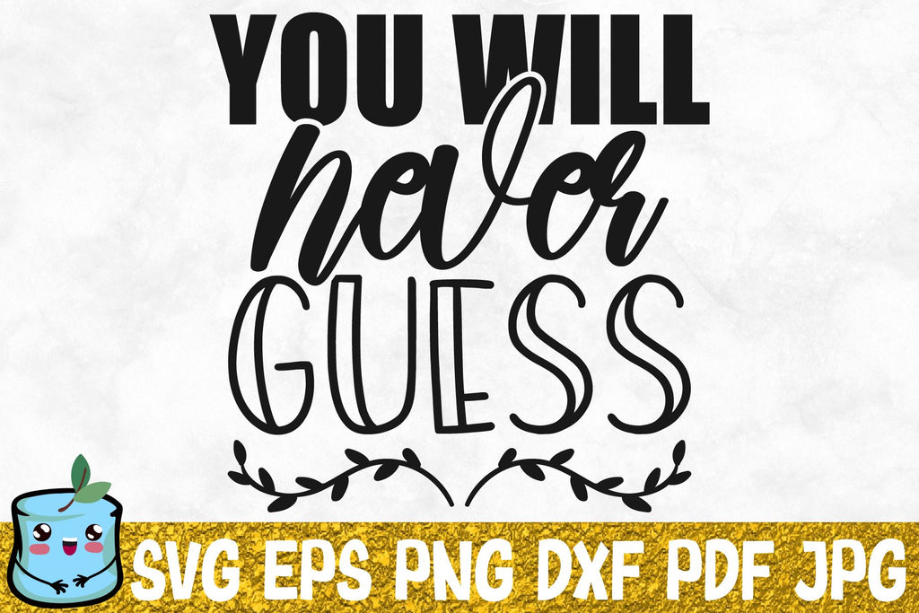 You Will Never Guess So Fontsy