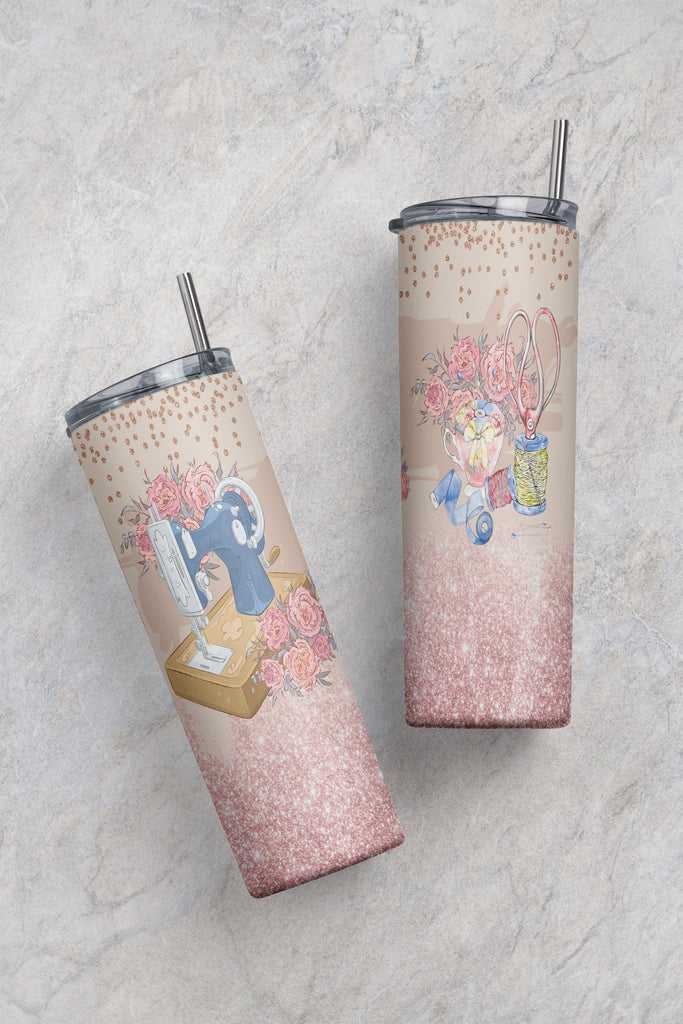 20 oz Skinny Tumbler Sublimation Design Template Download PNG DIGITAL ...
