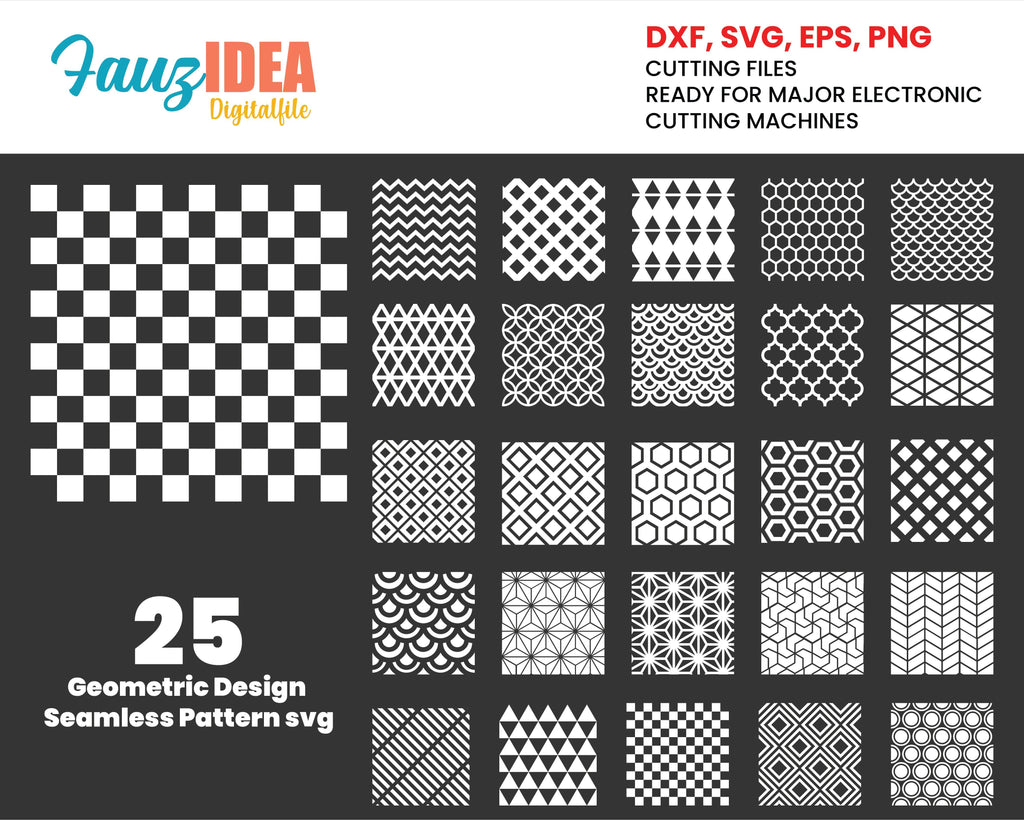 Geometric Shape Stickers Large 25/Sheets