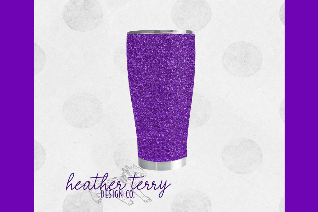 How to Add Glitter to Sublimation Tumblers (No Epoxy Needed!) - Silhouette  School