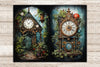 Alchemist Clocks Junk Journal Pages | Apothecary Ephemera SVG GlamArtZhanna