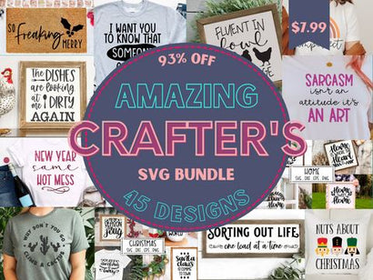 Amazing Crafter's SVG Bundle Bundle So Fontsy Design Shop 