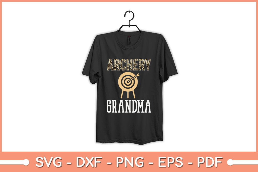 Archery Grandma Arrow Target Svg Cutting File So Fontsy
