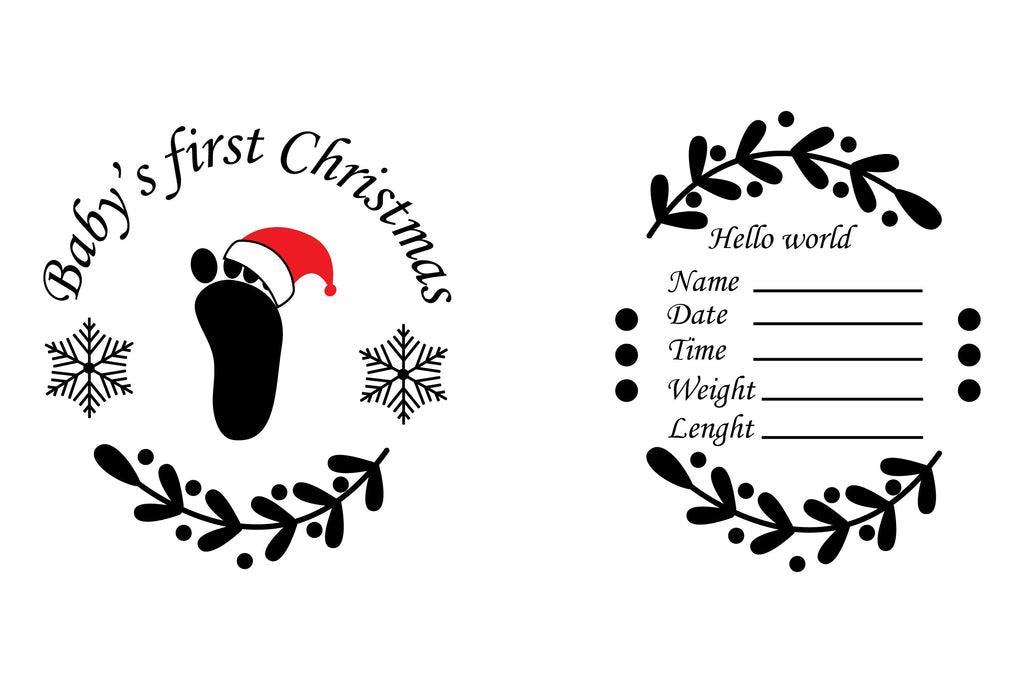 Baby Birth Announcement. Baby Birth SVG.First Christmas. - So Fontsy baby-birth-announcement-baby-birth-svg-first-christmas-so-fontsy