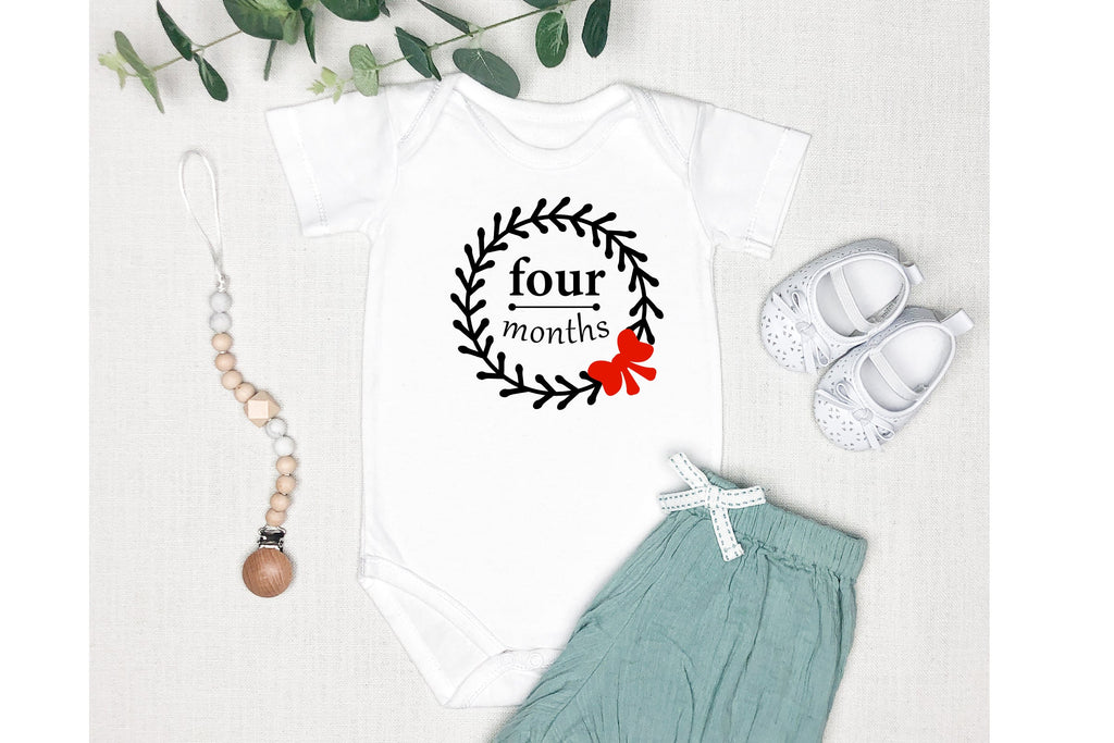 Baby Milestone SVG. Baby Month Milestone. Baby Month SVG - So Fontsy