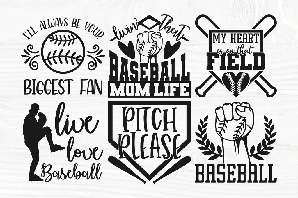 Baseball SVG Bundle, Sports Svg, Baseball Shirt By TonisArtStudio