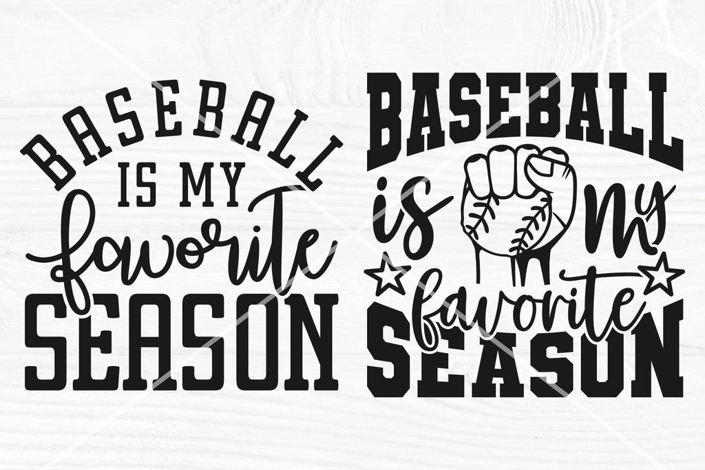 Baseball SVG Bundle, Favorite Season Svg Cut Files, Baseball Mom