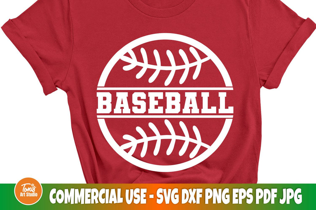 Baseball SVG Cut File, Sports PNG, Monogram Svg, T Shirt Design By  TonisArtStudio