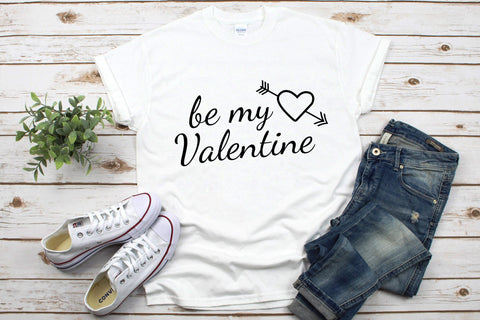 Be My Valentine SVG SVG HappyDesignStudio 