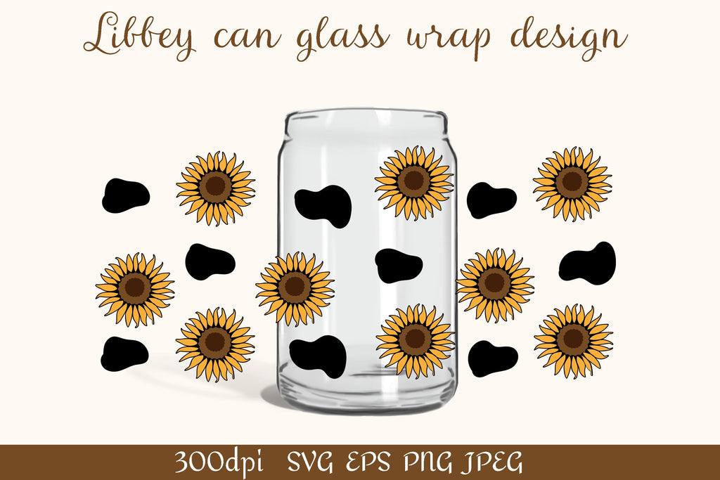 Libbey beer can glass wrap design 16oz - So Fontsy