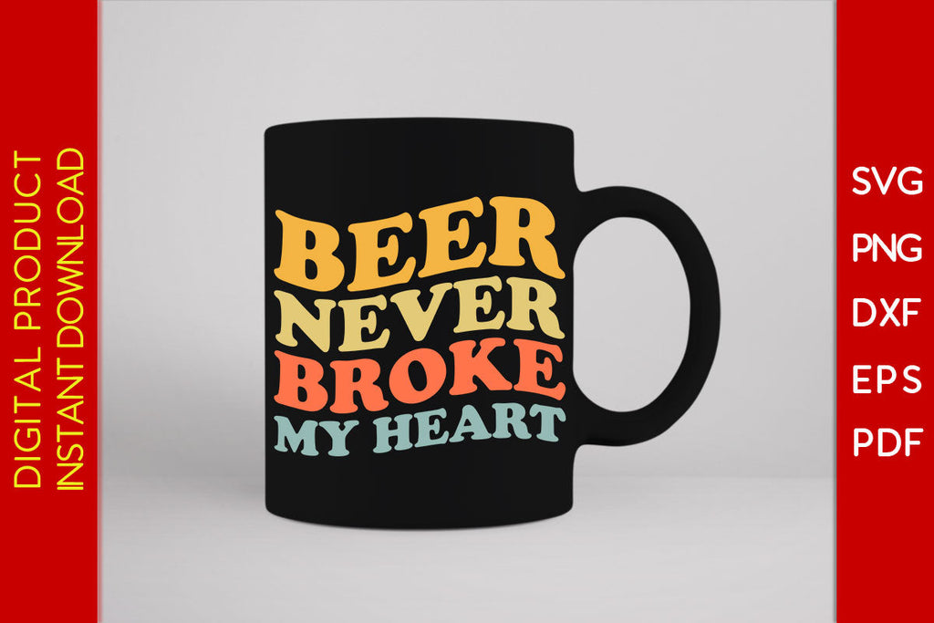 Beer Mug Clipart - free svg file for members - SVG Heart