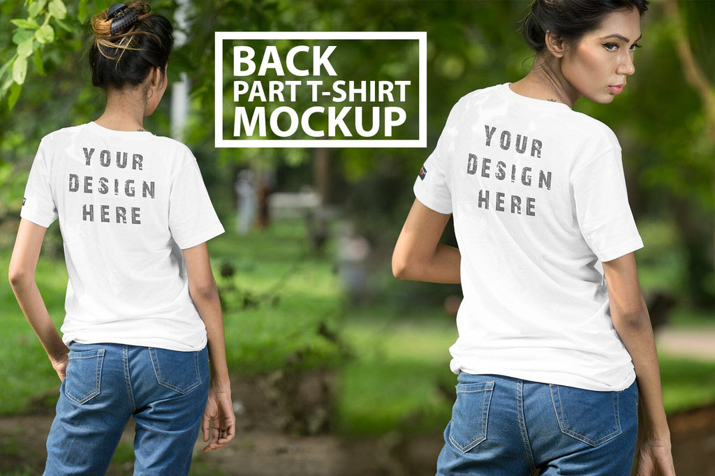 BIG Woman T-Shirt Mock-Up Bundle - So Fontsy