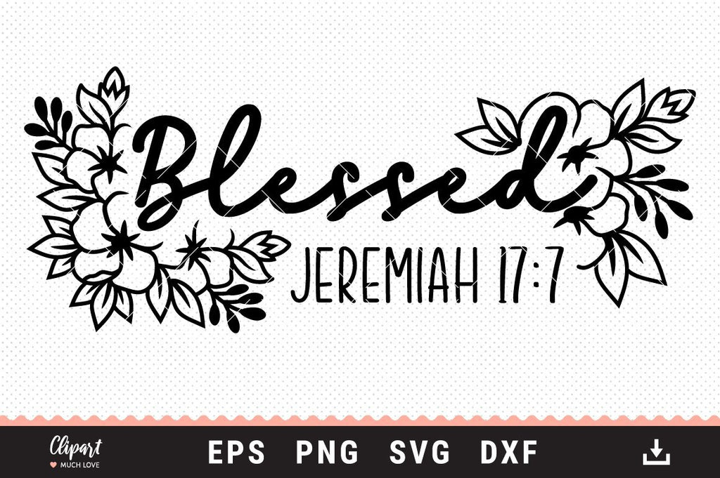Blessed Jeremia 17 Bibel Spruch Tank Top - Christliches Design Für Gläubige