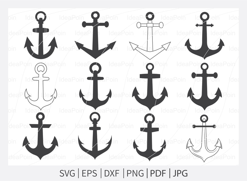 Boat Anchor Svg, Anchor bundle svg, Anchor SVG, Anchor