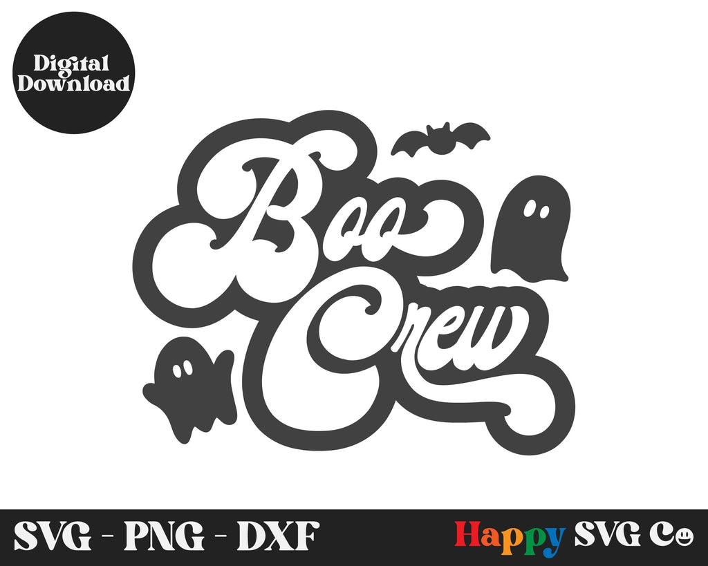 Boo Crew Svg Cut File So Fontsy 6643