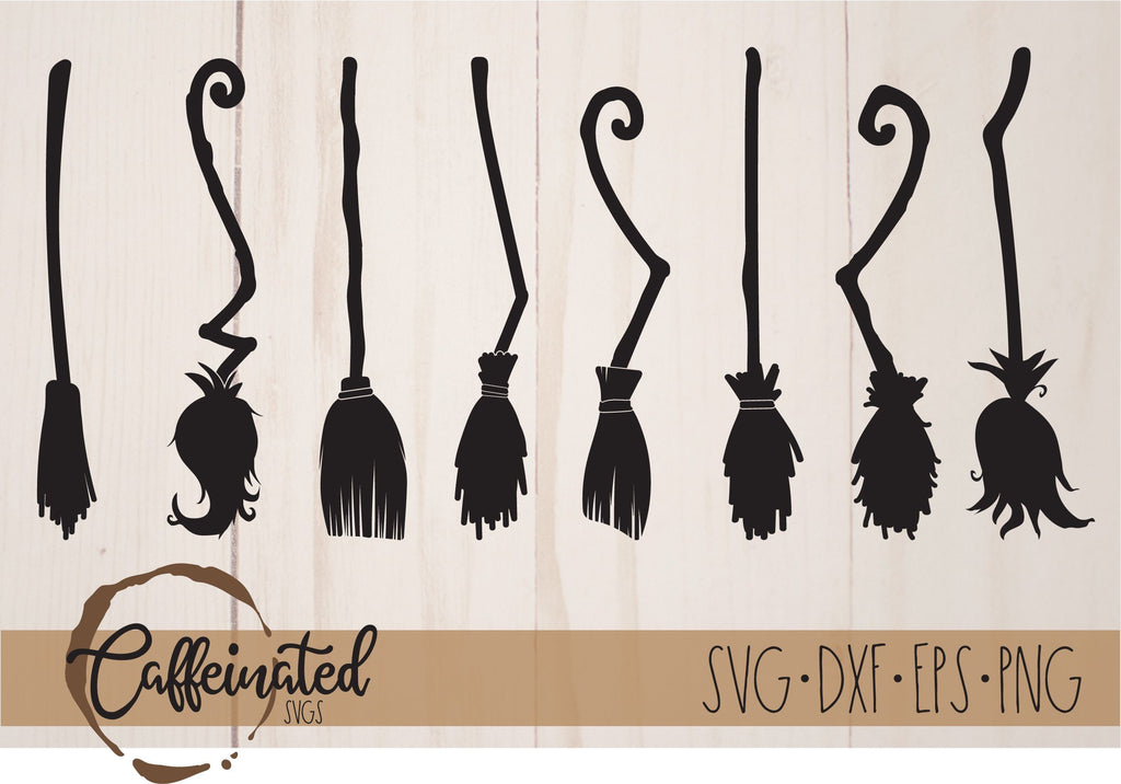 Broomsticks svg, witches broom svg - So Fontsy