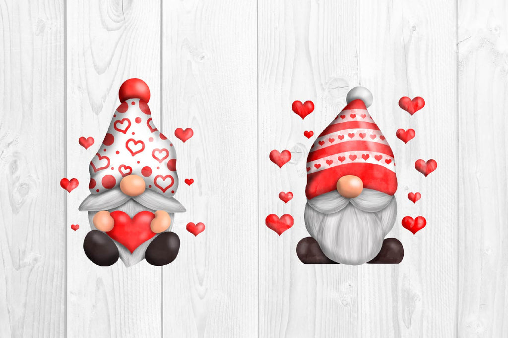 bundles valentine gnomes PNG sublimation - So Fontsy