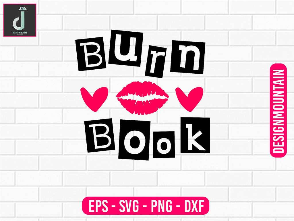 mean girls burn book font