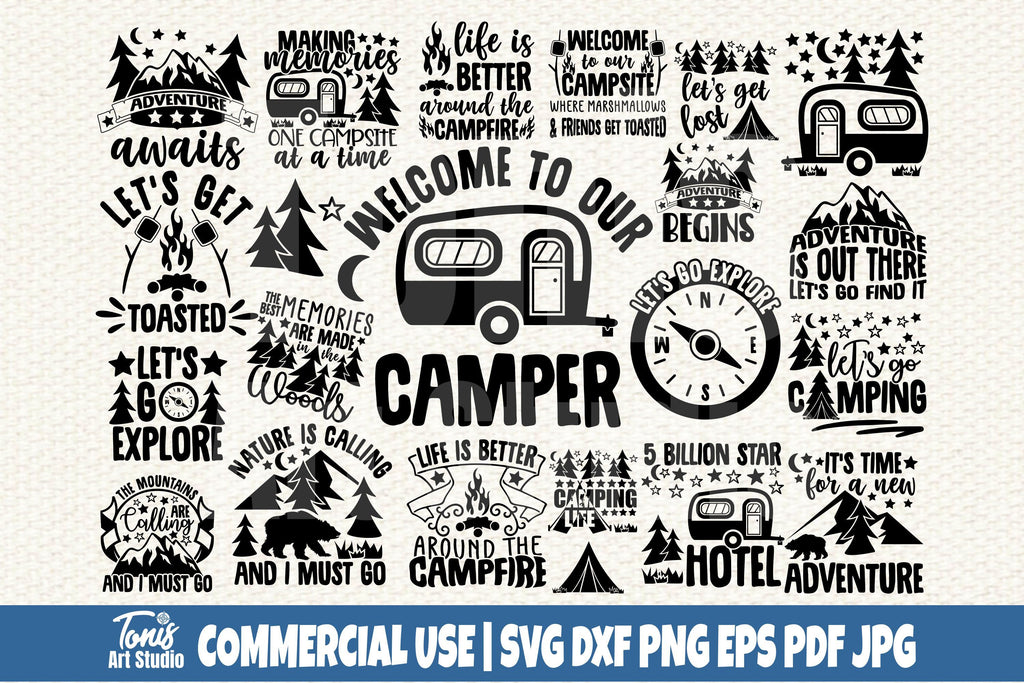 Camping SVG That Feeling Camp Svg Adventure Svg Camping 