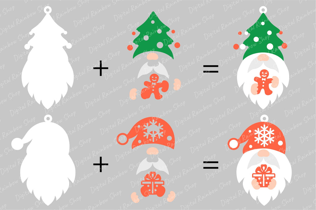 Tree Ornament Box SVG - SVG Files For Cricut and Silhouette 