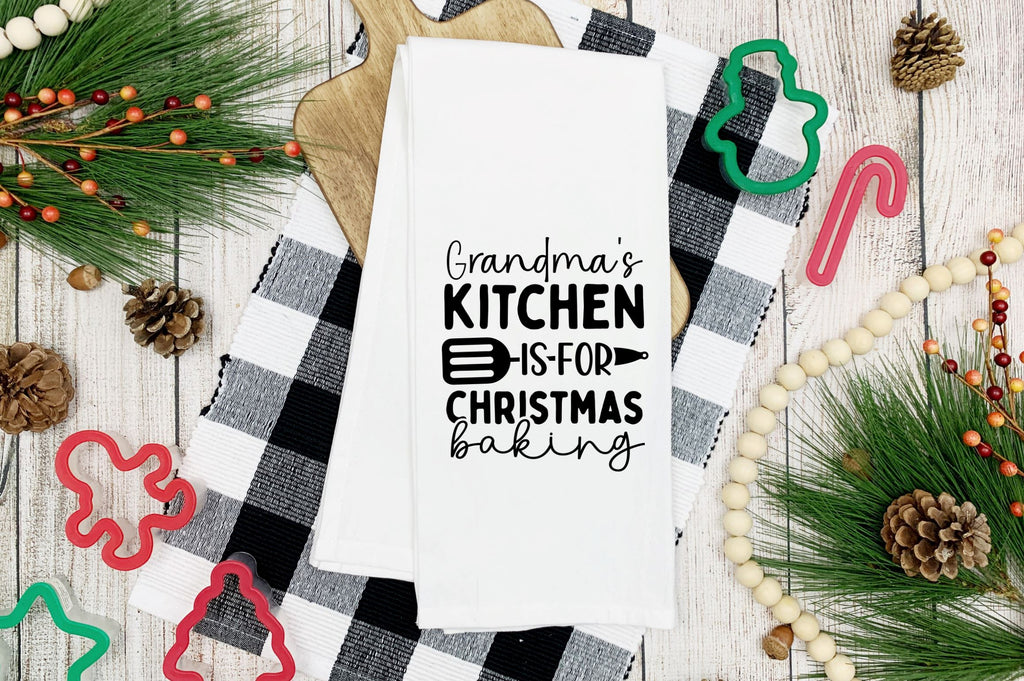 Christmas Kitchen Towels SVG Bundle - So Fontsy