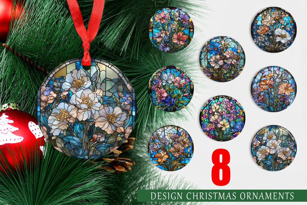 Christmas ornament sublimation bundle. Christmas house 8 PNG - So Fontsy