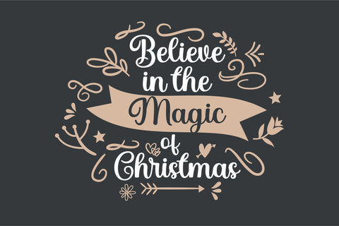 Christmas Snowy - Elegant and Flowing Handwritten Font Font ahweproject 