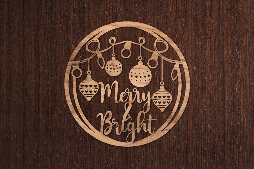 Christmas Wreath 2 - Svg Eps Ai Png Pdf - So Fontsy