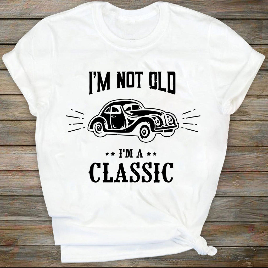 Classic Car Vector T-shirt Designs Bundle, Vintage Old Car Graphic