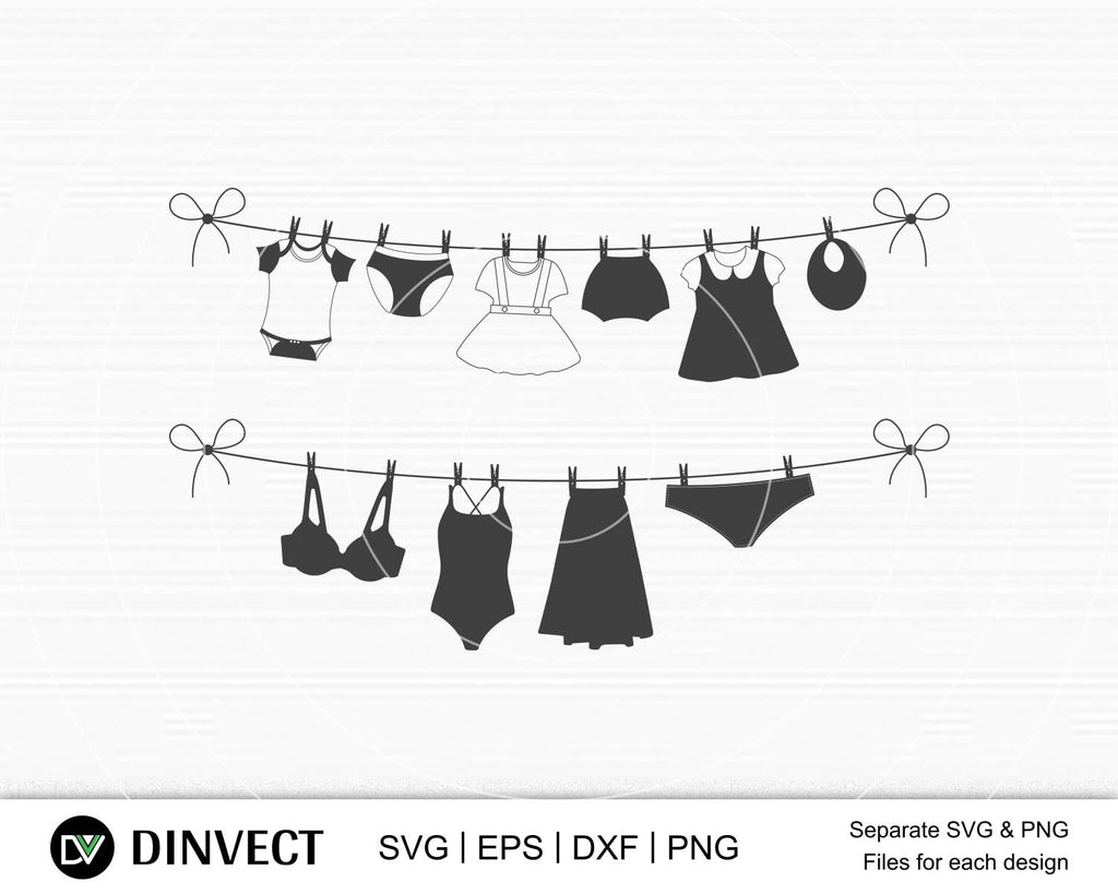 Fashion SVG File, Clothing SVG Cut File