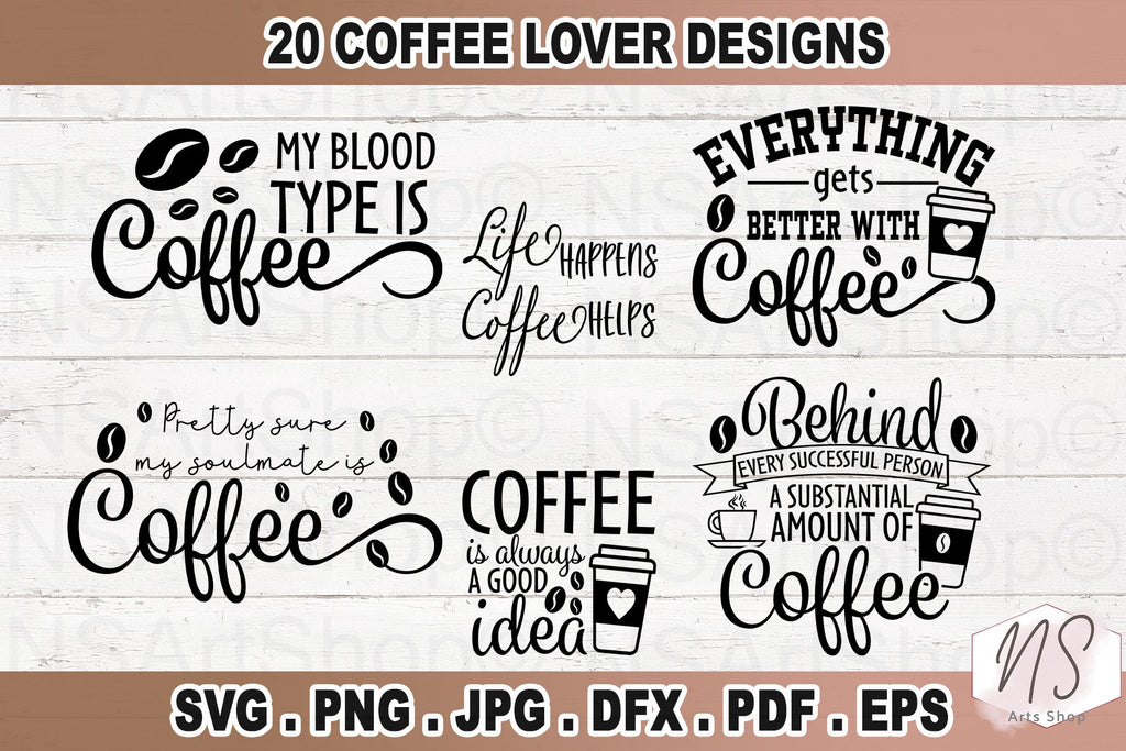 Coffee Cups SVG, Coffee Lover SVG, I Love Coffee SVG, Iced Coffee svg,  Coffee png file, Hot Coffee to go cup, Coffee Mug svg, coffee shop - So  Fontsy