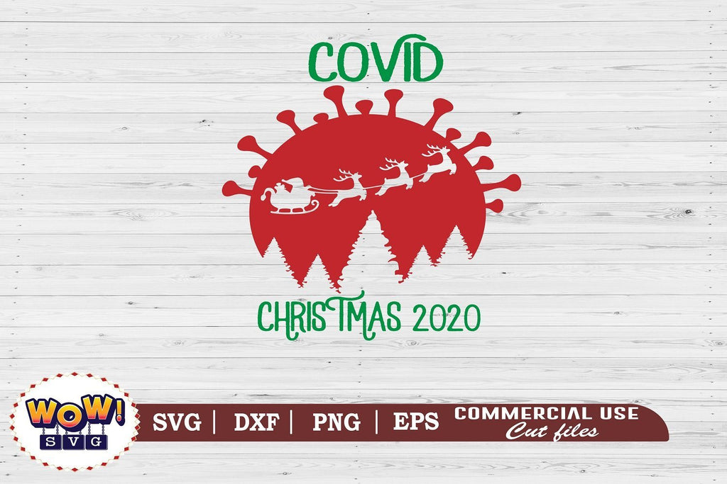 Covid Christmas 2020 svg, Christmas svg, Dxf, Png So Fontsy