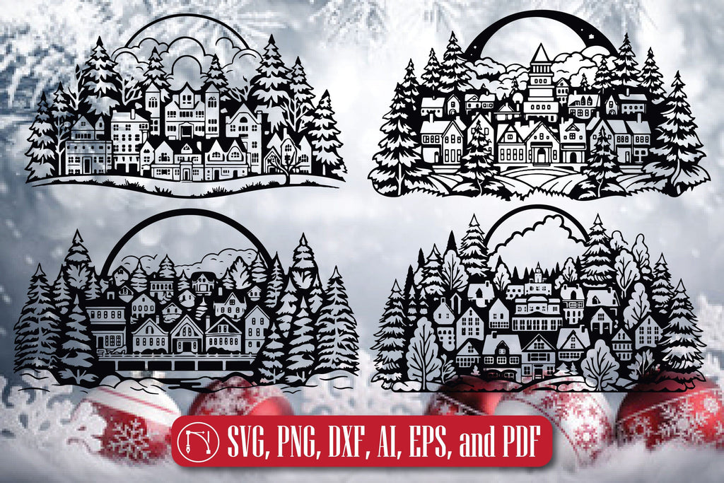 Cricut Merry and Bright SVG Bundle - So Fontsy