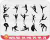 Dance SVG Cut File | Dancers Svg | Dancer Clipart | Dancer Silhouettes | Dance Mom Svg SVG TonisArtStudio