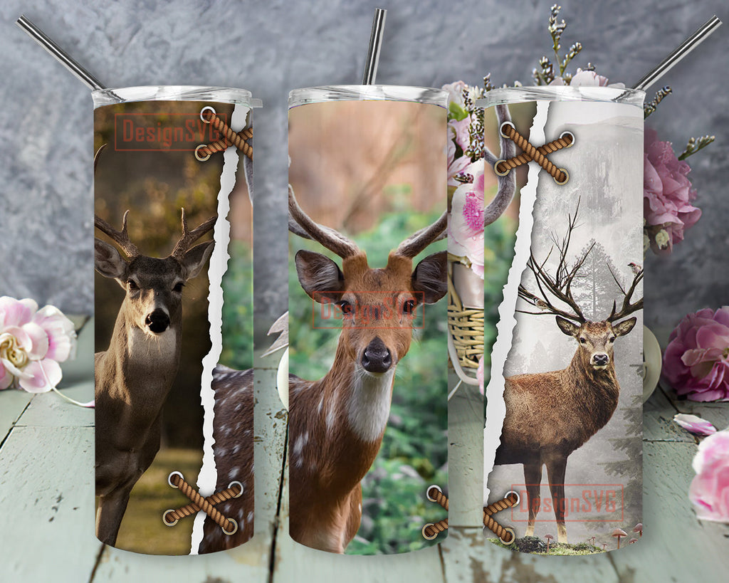 Deer Hunting Design Png, Deer 20oz Skinny Tumbler, Hunting Camo Tumbler ...