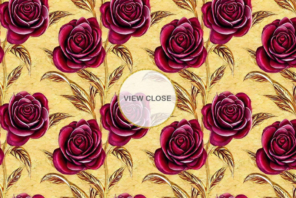Digital paper seamless pattern flower illustration - So Fontsy