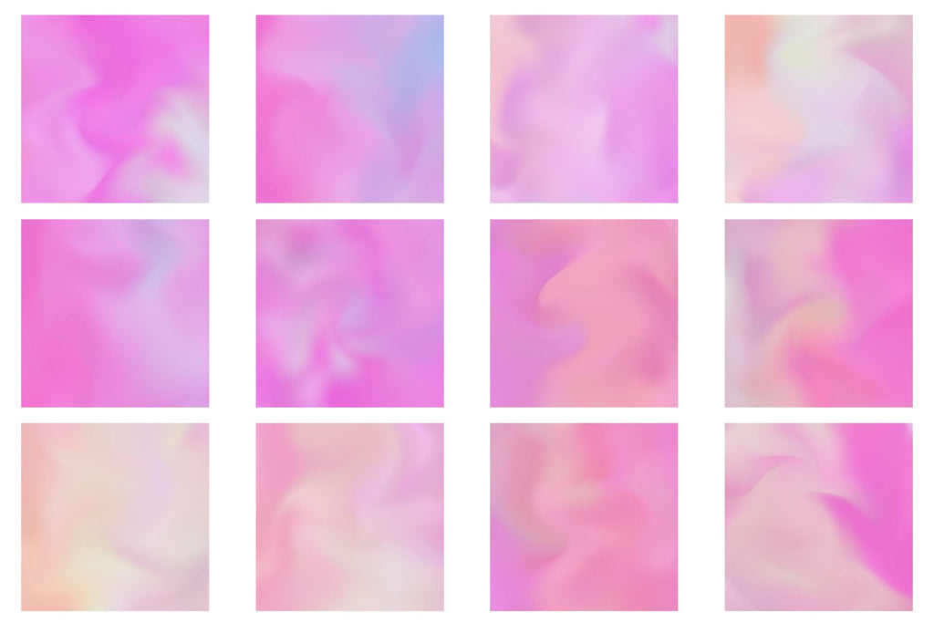Digital Paper unicorn pink wave background - So Fontsy