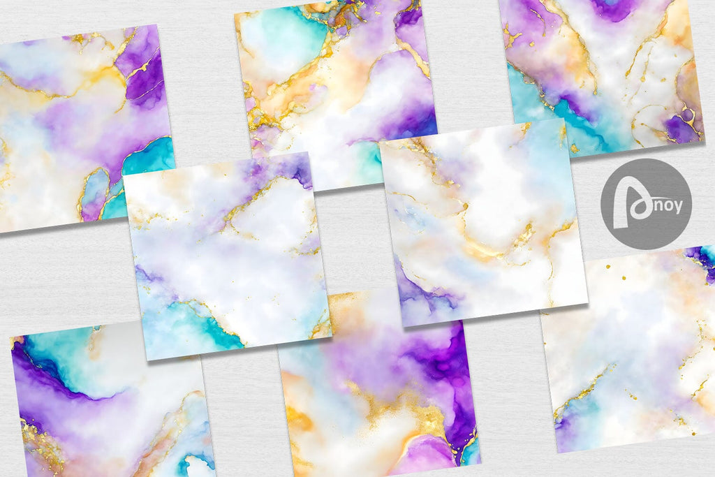 Digital Paper Watercolor Ink Texture - So Fontsy