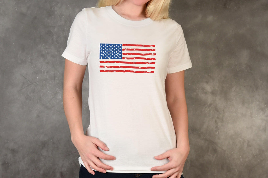 White American Flag Shirt – Stax Nutrition Center