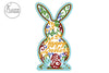 Easter Bunny Multilayer Laser Cut Files, Mandala, SVG, 3D Designs SVG LaserCutano