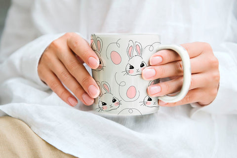 Easter mug sublimation wrap Sublimation KMarinaDesign