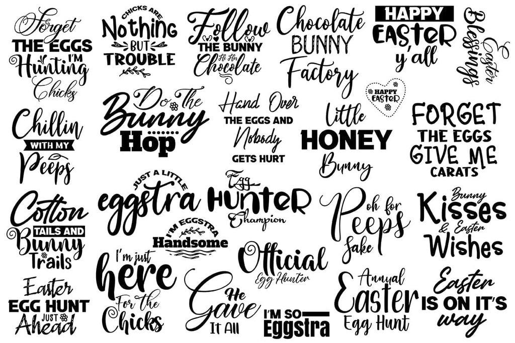 easter svg bundle - So Fontsy